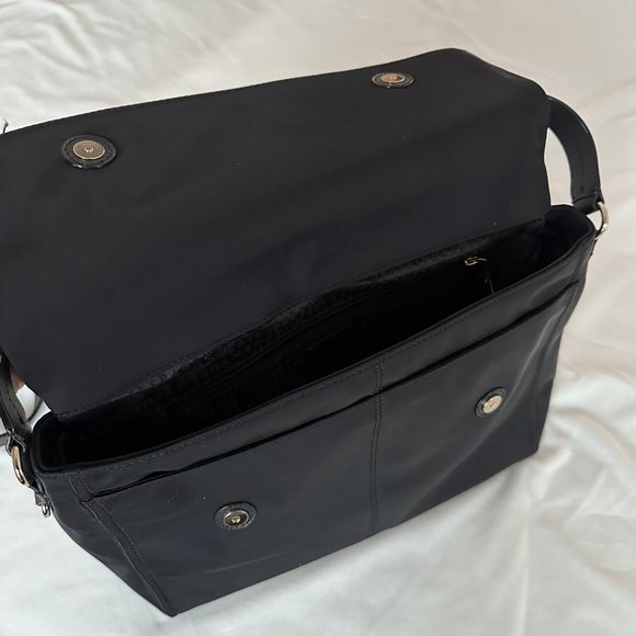 Kate Spade Mini Monks Black Nylon Messenger Bag with Strap - Picture 4 of 8